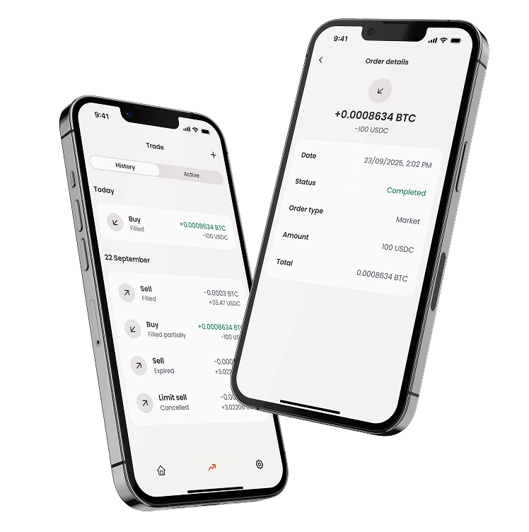 Aspiration two mobile app screen
