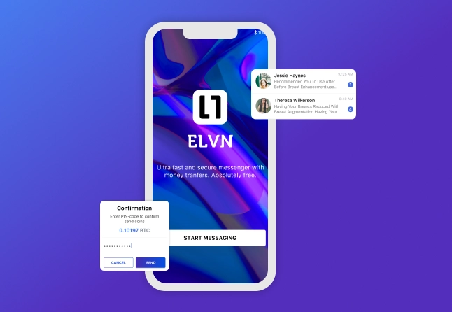 ELVN app screen