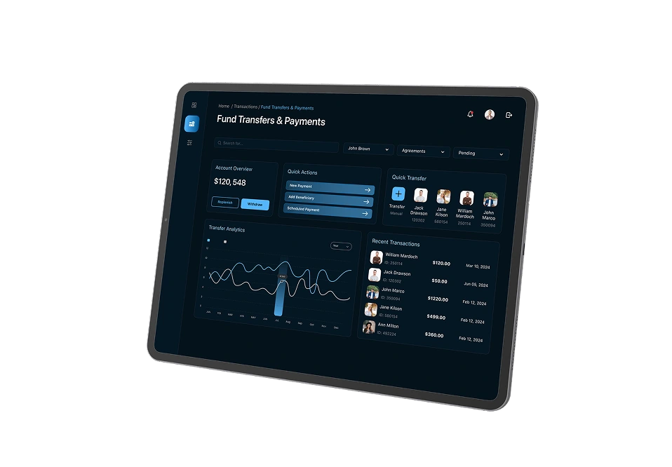 Vega app screen